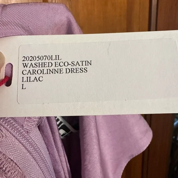NEW Ciao Lucia Carolinne Dress in Lilac size L - Picture 13 of 13